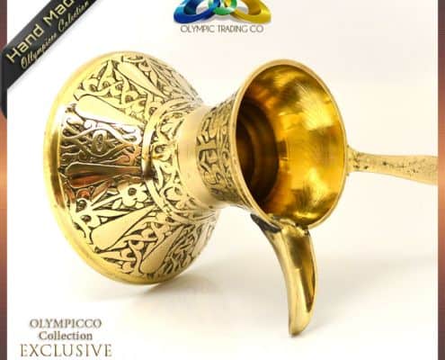 Decorative Brass Turkish Coffee Pot